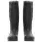 Preview: Gummistiefel Schwarz Größe 40 PVC