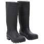 Preview: Gummistiefel Schwarz Größe 40 PVC