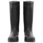 Preview: Gummistiefel Schwarz Größe 45 PVC