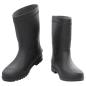 Preview: Gummistiefel Schwarz Größe 45 PVC