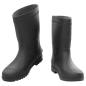 Preview: Gummistiefel Schwarz Größe 45 PVC