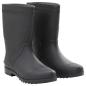 Preview: Gummistiefel Schwarz Größe 45 PVC