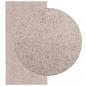 Preview: Shaggy-Teppich PAMPLONA Hochflor Modern Beige 100x200 cm