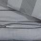Preview: Bettwäsche-Set Grau 140x200 cm Baumwolle
