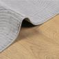 Preview: Teppich IZA Kurzflor Skandinavischer Look Grau 140x200 cm