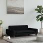 Preview: ARDEBO.de - Hundebett Schwarz 90x53x30 cm Stoff