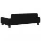 Preview: Hundebett Schwarz 90x53x30 cm Stoff