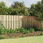 Preview: Maschendrahtzaun mit Bodenhülsen Grün 1x25 m