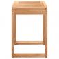 Preview: Badhocker 40x30x46 cm Massivholz Nussbaum