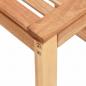 Preview: Badhocker 40x30x46 cm Massivholz Nussbaum