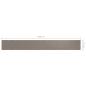 Preview: Balkon-Sichtschutz Taupe 75x600 cm Oxford-Gewebe