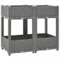 Preview: ARDEBO.de - Hochbeet 80x40x71 cm Polypropylen