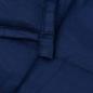 Preview: Gewichtsdecke Blau 150x200 cm 7 kg Stoff