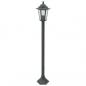 Preview: Garten-Pollerleuchte 6 Stk. E27 110 cm Aluminium Dunkelgrün