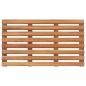 Preview: Badematten 2 Stk. Massivholz Akazie 56 x 37 cm