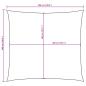 Preview: Sonnensegel Oxford-Gewebe Quadratisch 5x5 m Anthrazit