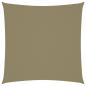 Preview: Sonnensegel Oxford-Gewebe Quadratisch 2,5x2,5 m Beige