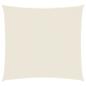 Preview: Sonnensegel Oxford-Gewebe Quadratisch 4,5x4,5 m Creme