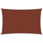 Preview: Sonnensegel Oxford-Gewebe Rechteckig 2x4,5 m Terrakotta-Rot