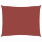 Preview: Sonnensegel Oxford-Gewebe Rechteckig 3x4 m Terrakotta-Rot