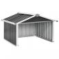 Preview: Rasenmäher Garage 92x97x63 cm Verzinkter Stahl Anthrazit   