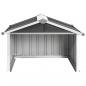 Preview: Rasenmäher Garage 92x97x63 cm Verzinkter Stahl Anthrazit   