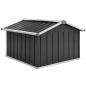 Preview: Rasenmäher Garage 92x97x63 cm Verzinkter Stahl Anthrazit   