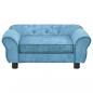 Preview: Hundesofa Türkis 72x45x30 cm Plüsch