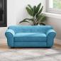 Preview: Hundesofa Türkis 72x45x30 cm Plüsch