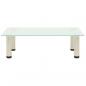 Preview: TV-Tisch 60x35x17 cm Satiniertes Hartglas