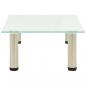 Preview: TV-Tisch 60x35x17 cm Satiniertes Hartglas