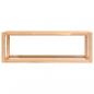 Preview: Handtuchhalter 60x20x20 cm Massivholz Nussbaum