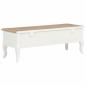 Preview: TV-Schrank Weiß 100 x 35 x 35 cm Holz