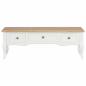 Preview: TV-Schrank Weiß 100 x 35 x 35 cm Holz