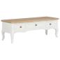 Preview: TV-Schrank Weiß 100 x 35 x 35 cm Holz