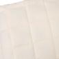 Preview: Gewichtsdecke Hellcreme 220x260 cm 15 kg Stoff