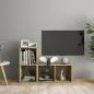 Preview: ARDEBO.de - TV-Schränke 2 Stk. Sonoma-Eiche 72x35x36,5 cm Holzwerkstoff
