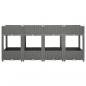 Preview: Hochbeet 160x40x71 cm Polypropylen
