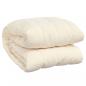 Preview: Gewichtsdecke Hellcreme 152x203 cm 11 kg Stoff