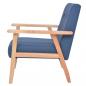 Preview: Sessel Blau Stoff