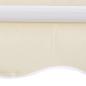 Preview: Markisenbespannung Canvas Creme 350x250 cm 