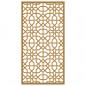 Preview: Garten-Wanddeko 105x55 cm Cortenstahl Maurisches Design