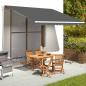 Preview: ARDEBO.de - Markisenbespannung Anthrazit 4x3,5 m