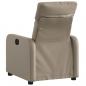 Preview: Relaxsessel Cappuccino-Braun Kunstleder