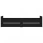 Preview: Bettgestell mit Schubladen Schwarz 90x190 cm