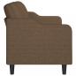 Preview: 3-Sitzer-Sofa Braun 180 cm Stoff