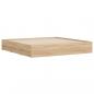 Preview: Bettgestell mit Schubladen Sonoma-Eiche 180x200cm Holzwerkstoff