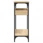 Preview: Konsolentisch mit Ablage Sonoma-Eiche 100x29x75cm Holzwerkstoff