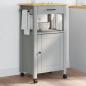 Preview: ARDEBO.de - Küchenwagen MONZA 48x40x90 cm Massivholz Kiefer