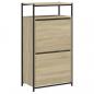 Preview: Schuhschrank Sonoma-Eiche 60x34x112 cm Holzwerkstoff